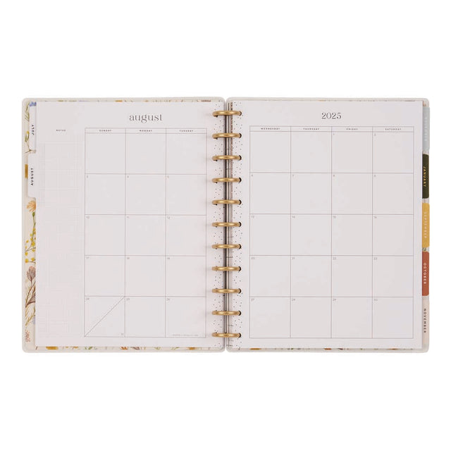 Happy Planner Spring Fields Big 18-Month Dated 2025-2026 - Vertical