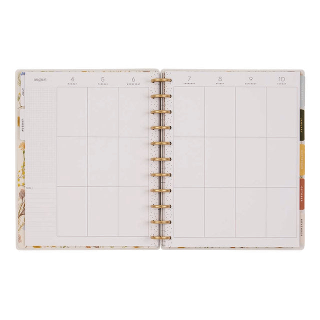Happy Planner Spring Fields Big 18-Month Dated 2025-2026 - Vertical