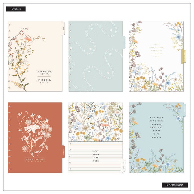 Happy Planner Spring Fields Big 18-Month Dated 2025-2026 - Vertical