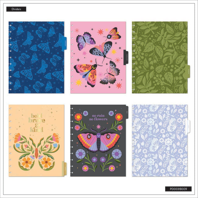 *IMPERFECT* Happy Planner Mystic Blooms Big 18-Month Dated 2025-2026 - Monthly