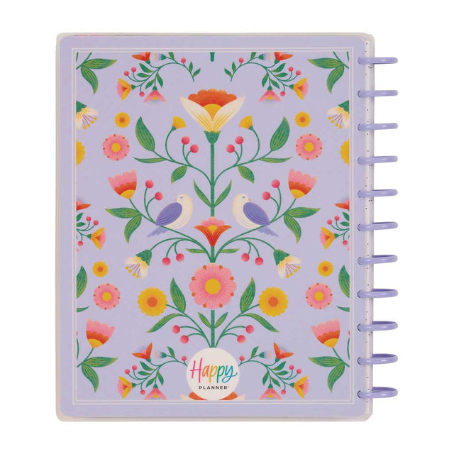 Happy Planner Bloom & Glow Big 18-Month Dated 2025-2026 - Vertical