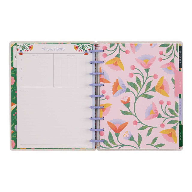 Happy Planner Bloom & Glow Classic 18-Month Dated 2025-2026 - Checklist