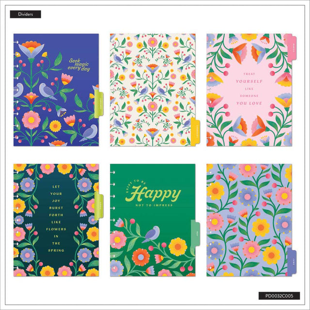 Happy Planner Bloom & Glow Classic 18-Month Dated 2025-2026 - Checklist