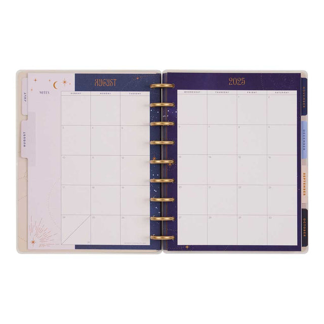 Happy Planner Starcrossed Classic 18-Month Dated 2025-2026 - Vertical