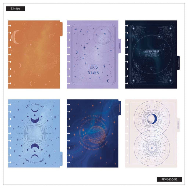 Happy Planner Starcrossed Classic 18-Month Dated 2025-2026 - Vertical