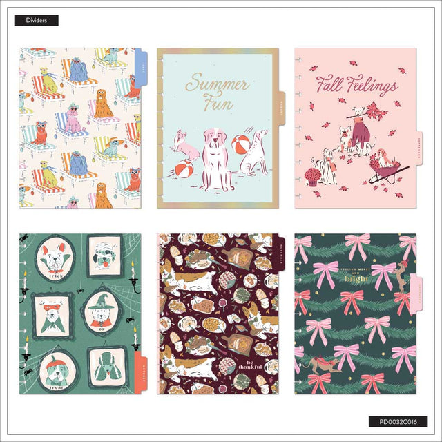 Happy Planner PawsItive Year Classic 18-Month Dated 2025-2026 - Vertical
