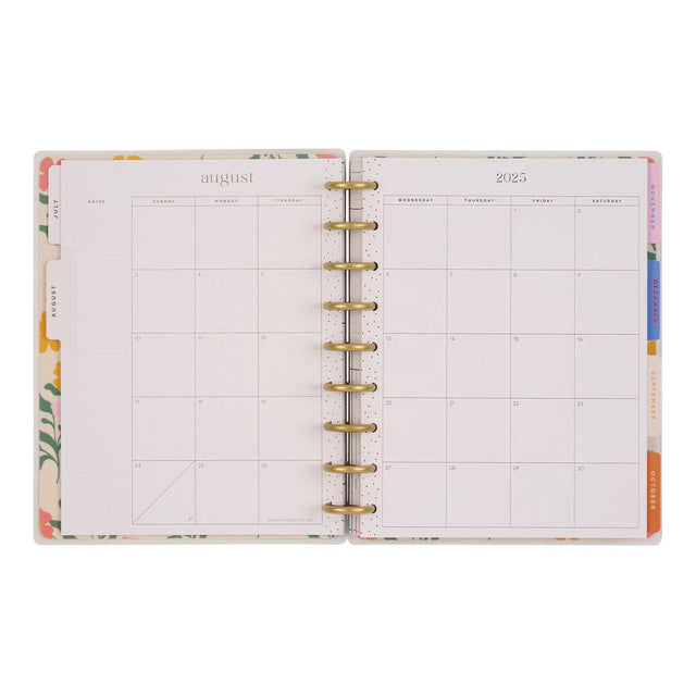 Happy Planner In The Moment Classic 18-Month Dated 2025-2026 - Horizontal