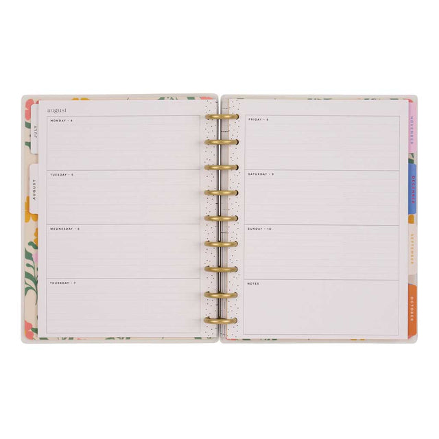 Happy Planner In The Moment Classic 18-Month Dated 2025-2026 - Horizontal