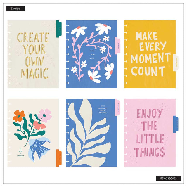 Happy Planner In The Moment Classic 18-Month Dated 2025-2026 - Horizontal