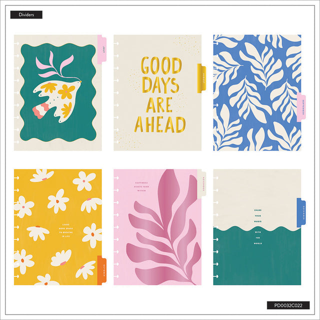 Happy Planner In The Moment Classic 18-Month Dated 2025-2026 - Horizontal