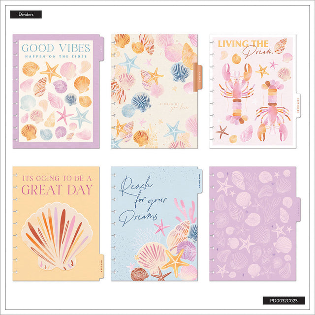 Happy Planner Shell Yeah Classic 18-Month Dated 2025-2026 - Checklist