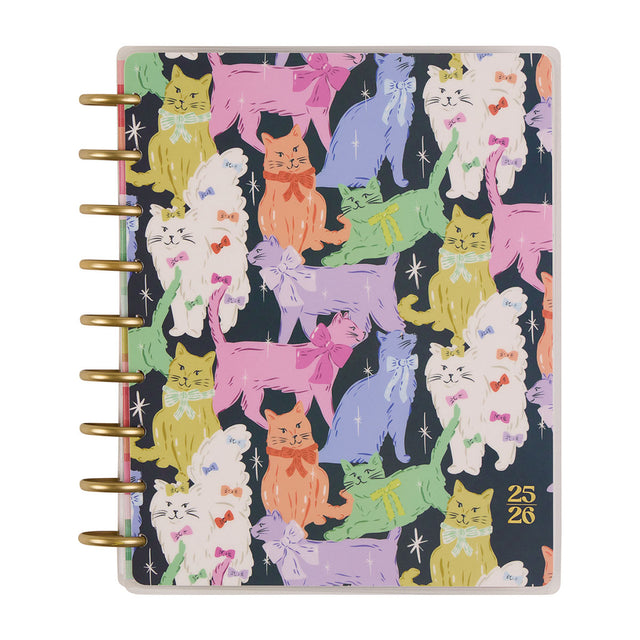 Happy Planner Purrfect Year Classic 18-Month Dated 2025-2026 - Vertical