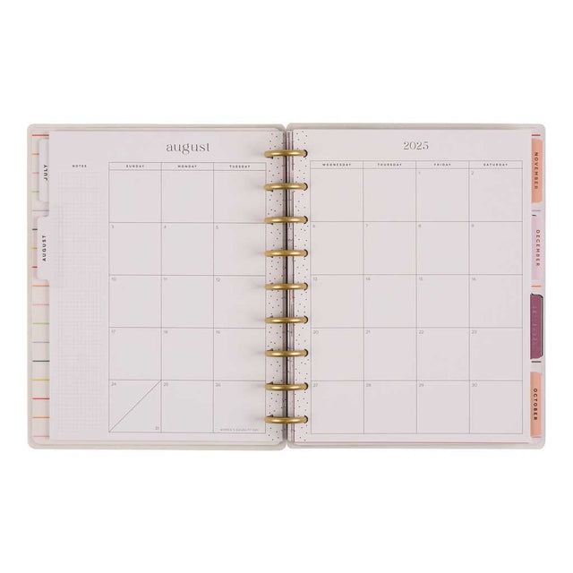 Happy Planner Purrfect Year Classic 18-Month Dated 2025-2026 - Vertical