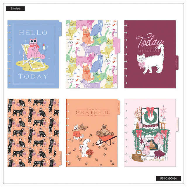 Happy Planner Purrfect Year Classic 18-Month Dated 2025-2026 - Vertical