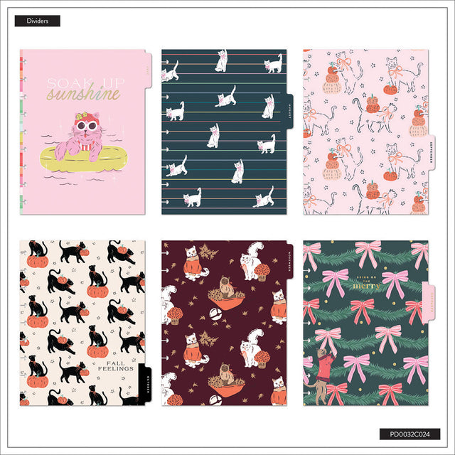 Happy Planner Purrfect Year Classic 18-Month Dated 2025-2026 - Vertical