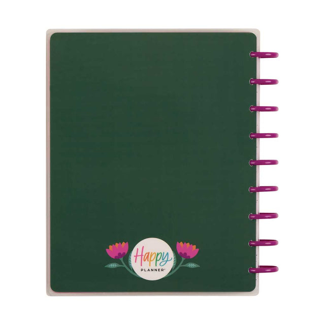*IMPERFECT* Happy Planner Mystic Blooms Classic 18-Month Dated 2025-2026 - Horizontal