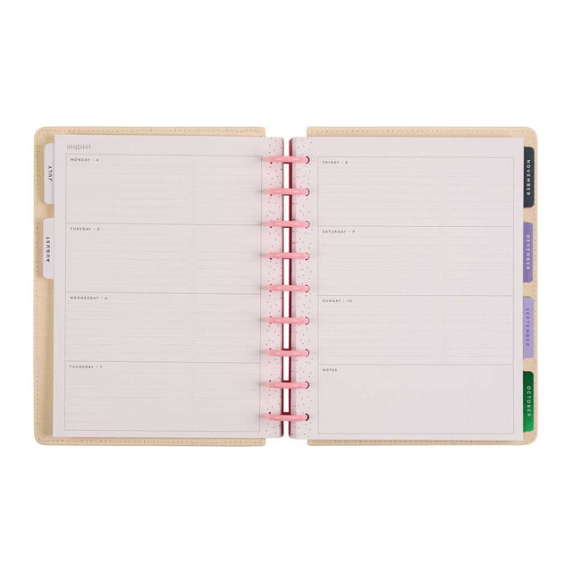 Happy Planner Bloom & Glow Classic 12-Month Dated 2025-2026 - Horizontal