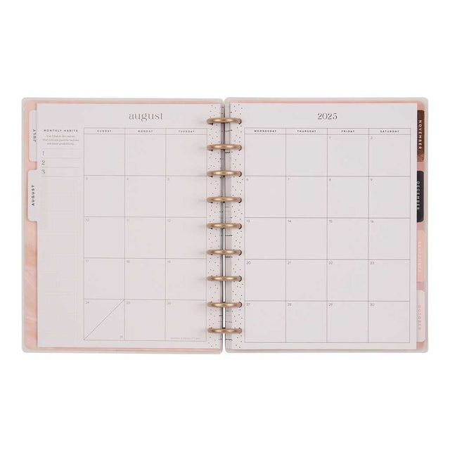 Happy Planner Pastel Canvas Classic 12-Month Dated 2025-2026 - Parenting