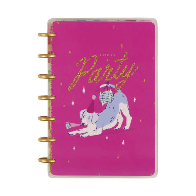 Happy Planner PawsItive Year Mini  12-Month Dated 2025-2026 - Checklist Horizontal