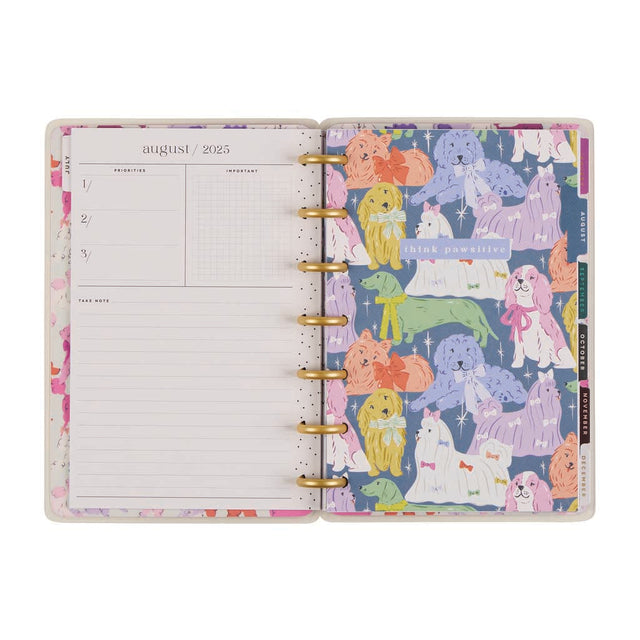 Happy Planner PawsItive Year Mini 12-Month Dated 2025-2026 - Checklist