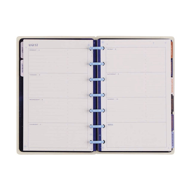 Happy Planner Starcrossed Mini  12-Month Dated 2025-2026  Horizontal