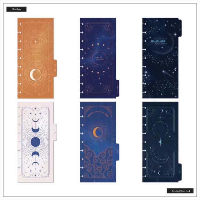 *IMPERFECT* Happy Planner Starcrossed Skinny Classic 12-Month Dated 2025-2026 - Horizontal