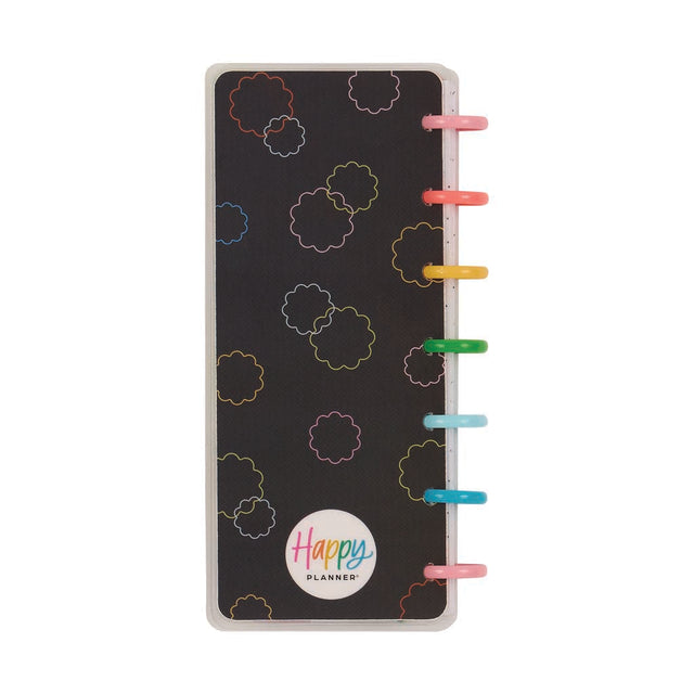 Happy Planner Optimistic Brights Skinny Mini 12-Month Dated 2025-2026 - Horizontal