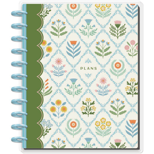 Happy Planner Cottage Charm Big 12-Month Undated Planner - Dashboard