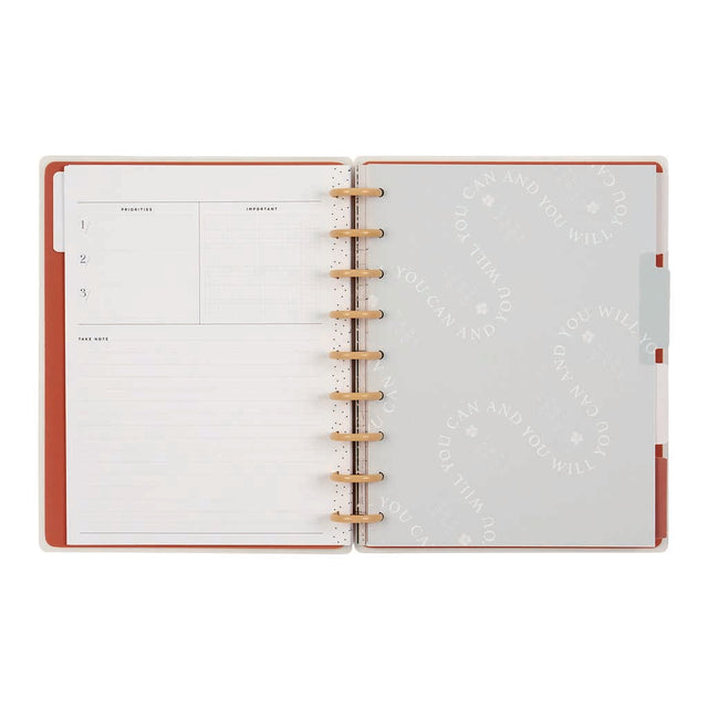 Happy Planner Spring Fields Classic 12-Month Undated Planner - Dashboard