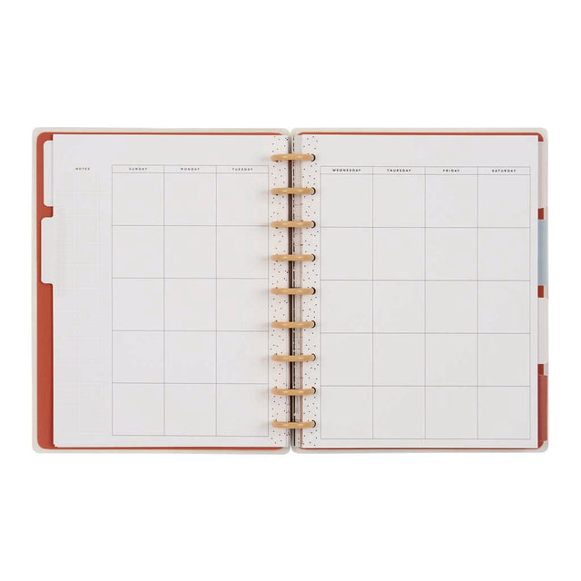 Happy Planner Spring Fields Classic 12-Month Undated Planner - Dashboard