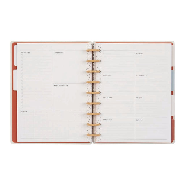 Happy Planner Spring Fields Classic 12-Month Undated Planner - Dashboard