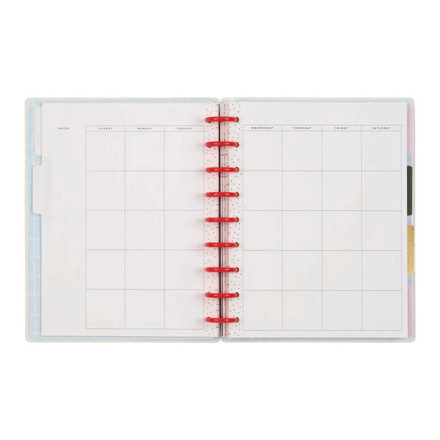 *IMPERFECT* Happy Planner Berries & Blooms Classic 12-Month Undated Planner - Checklist