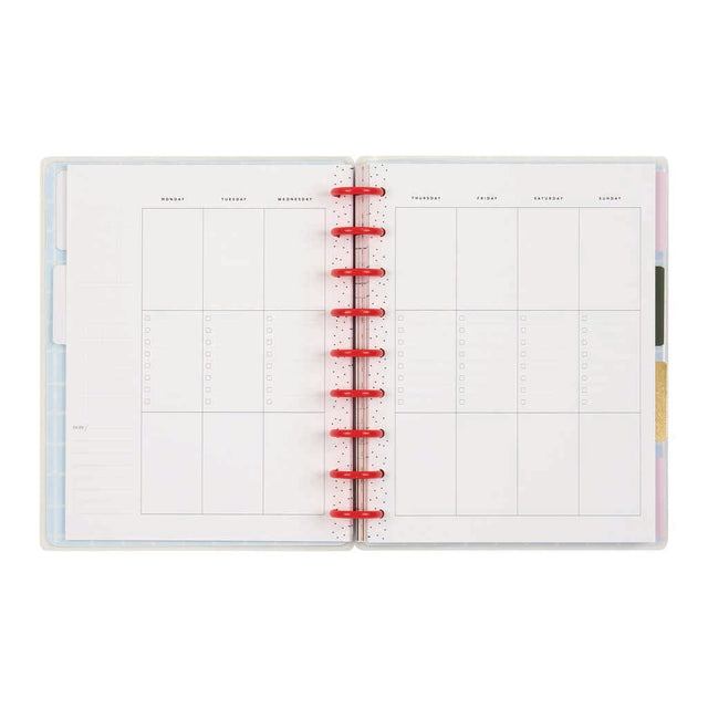 *IMPERFECT* Happy Planner Berries & Blooms Classic 12-Month Undated Planner - Checklist