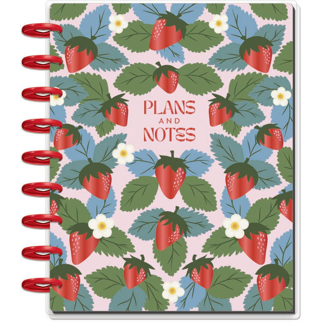 *IMPERFECT* Happy Planner Berries & Blooms Classic 12-Month Undated Planner - Checklist