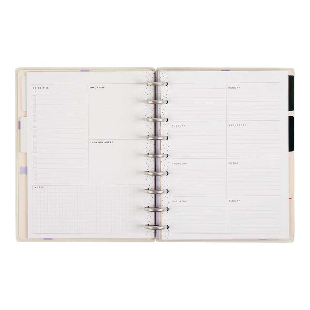 Happy Planner Soft Pop Classic 12-Month Undated Planner - Dashboard
