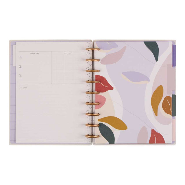 Happy Planner Serene Shape Classic 12-Month Undated Planner - Vertical
