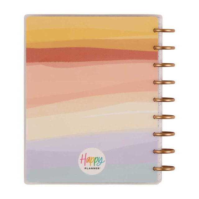 Happy Planner Serene Shape Classic 12-Month Undated Planner - Vertical