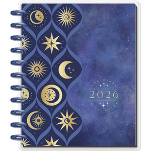 Happy Planner Star Signs Big 12 Month 2026 Dated - Vertical