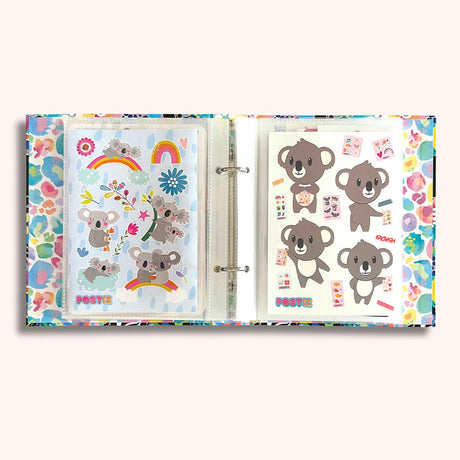 Postix x Kasey Rainbow Sticker Organising Folder