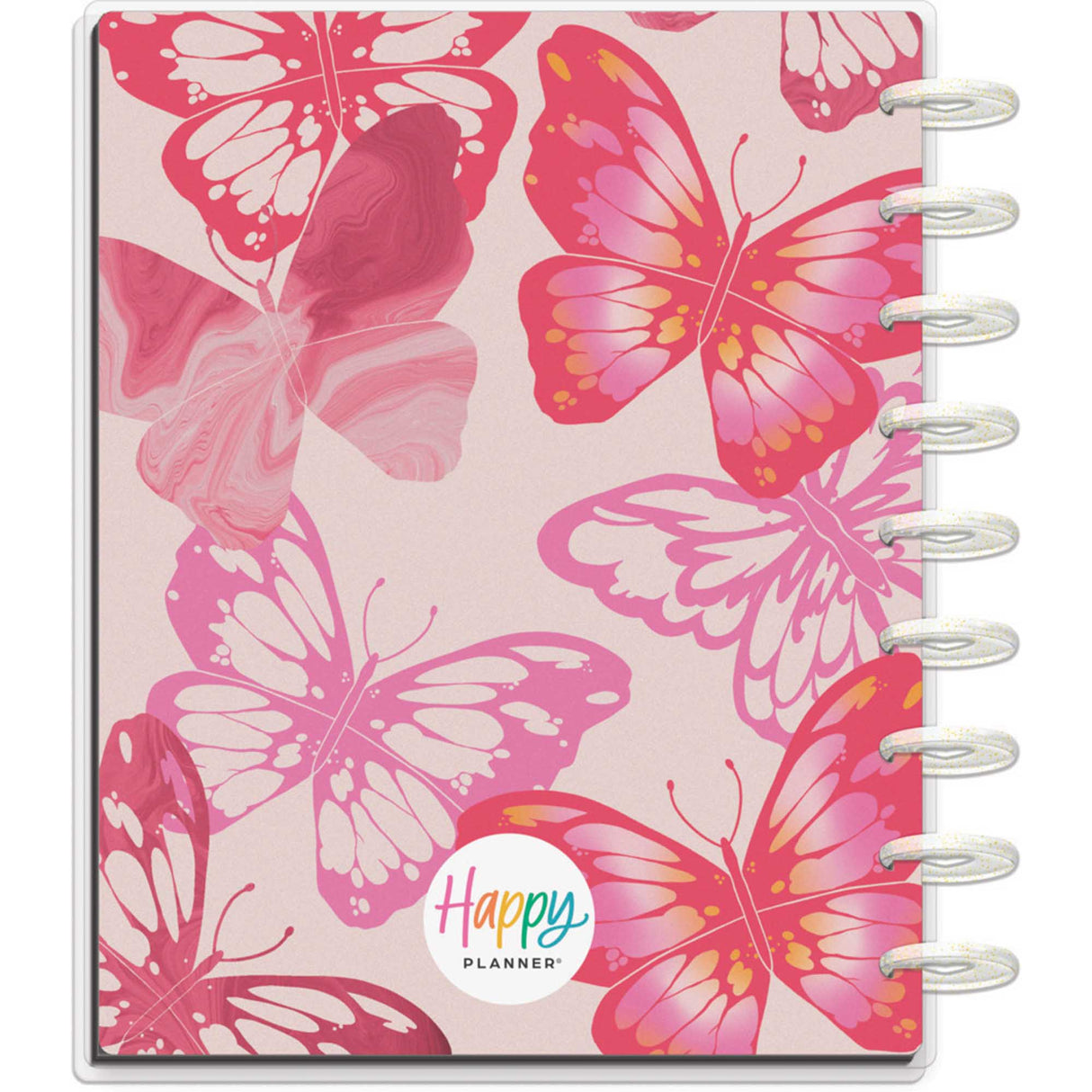 Happy Planner CLASSIC Butterfly Effect - Horizontal 12-Months Dated Jan - Dec 2024