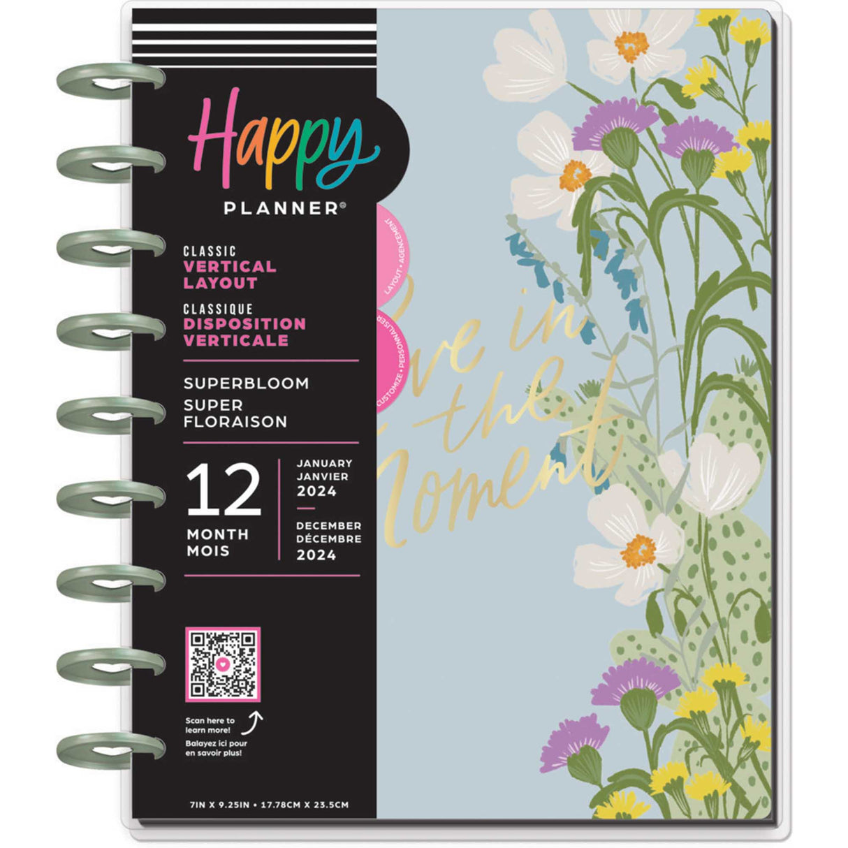 Happy Planner CLASSIC Super Bloom