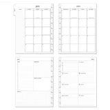 Happy Planner Bold Botanical Classic | Dashboard 12-Months Dated Jul 2024 June 2025