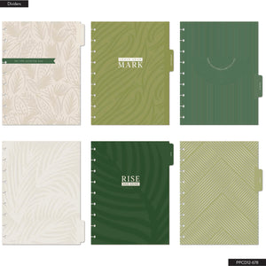 Happy Planner Natural State Classic 12 Month Dated 2026 - Dashboard Layout