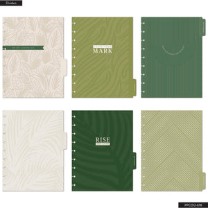 Happy Planner Natural State Classic 12 Month Dated 2026 - Dashboard Layout