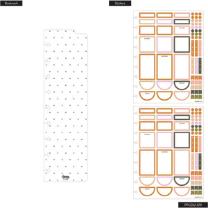Happy Planner Vintage Garden Classic 12 Month Dated 2026 - Dashboard