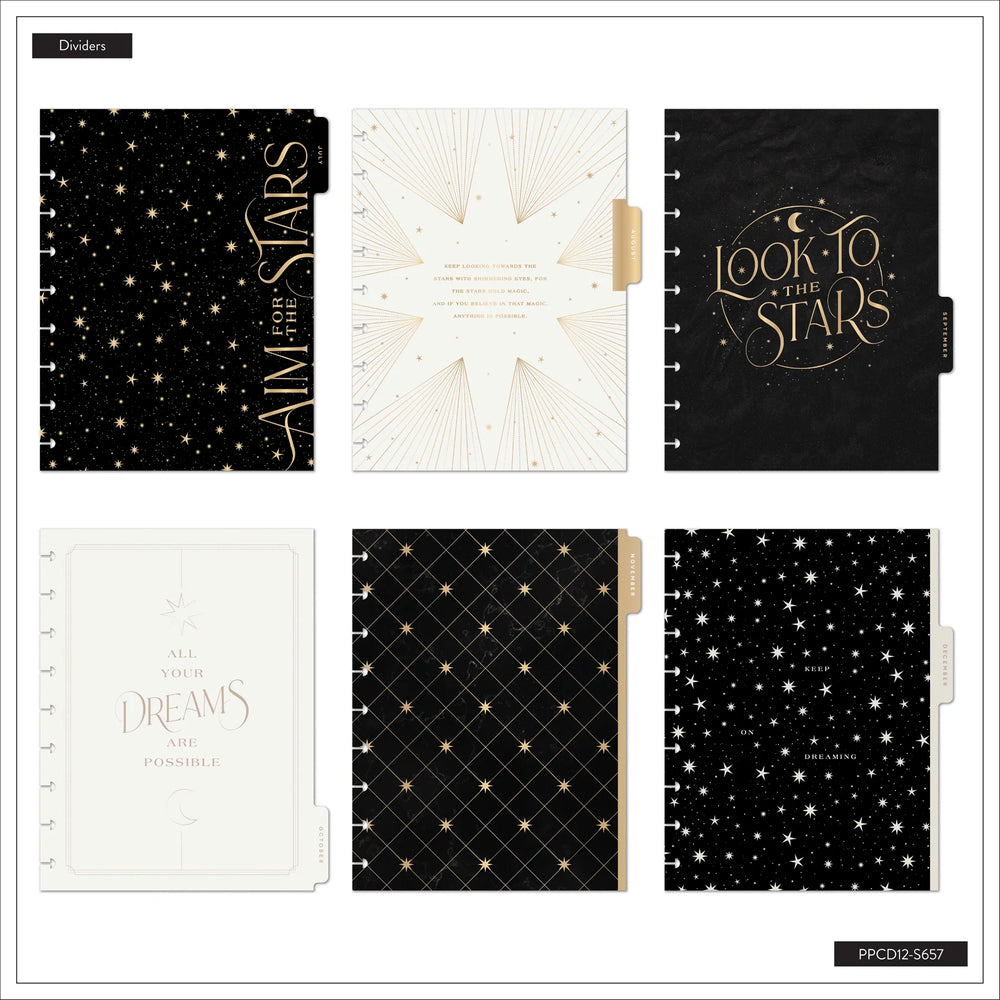 Happy Planner 2026 - 2027 Eternal Stars Classic Dashboard 12 Month Dated - SPECIALTY Cover