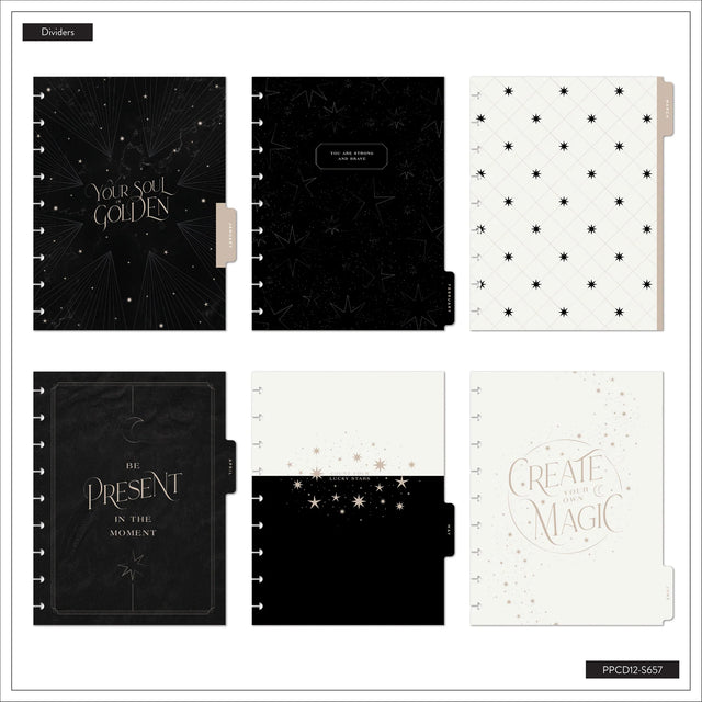 Happy Planner 2026 - 2027 Eternal Stars Classic Dashboard 12 Month Dated - SPECIALTY Cover