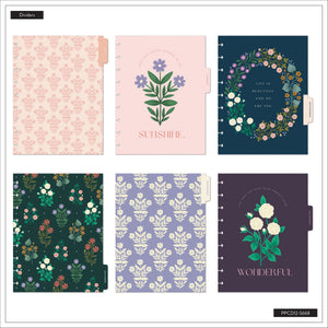 Happy Planner 2026 - 2027 Spring Tapestry Chenille Classic Horizontal 12 Month Dated - SPECIALTY Cover