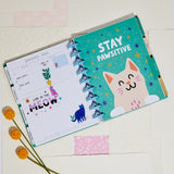 Happy Planner Whimsical Whiskers Classic | Vertical 18-Months Dated Jul 2024 Dec 2025