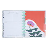 Happy Planner Abstract Florals Classic | Vertical 18-Months Dated Jul 2024 Dec 2025